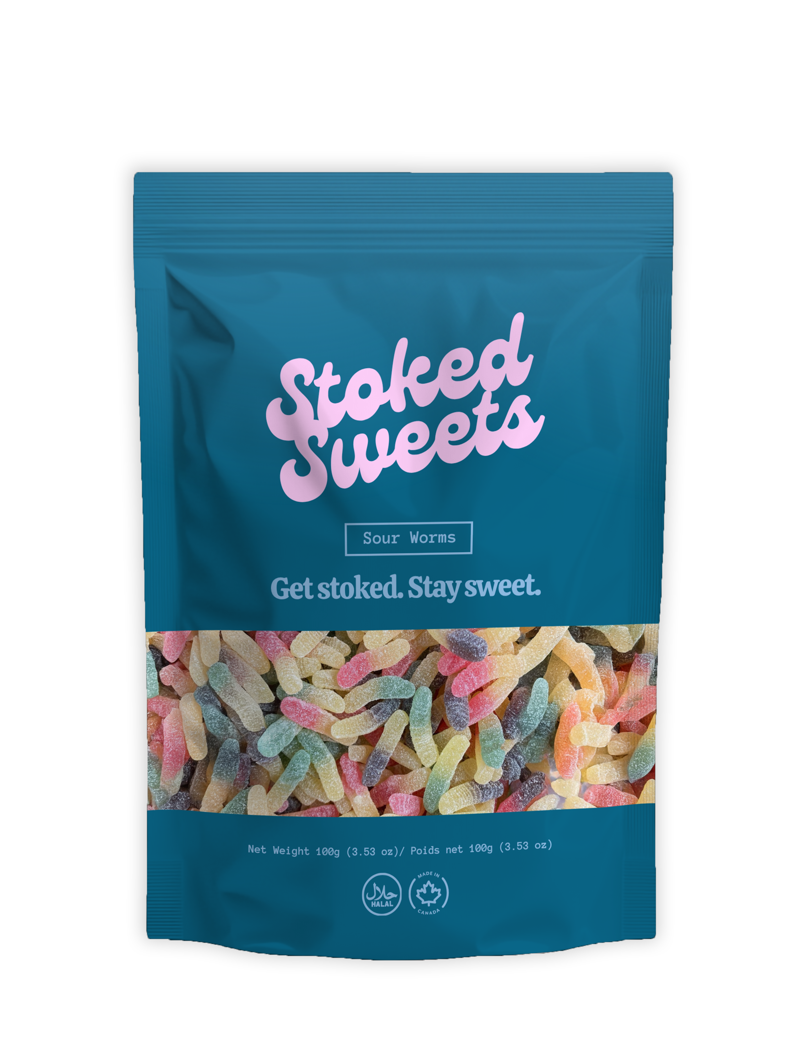Sour Worms – Stoked Sweets